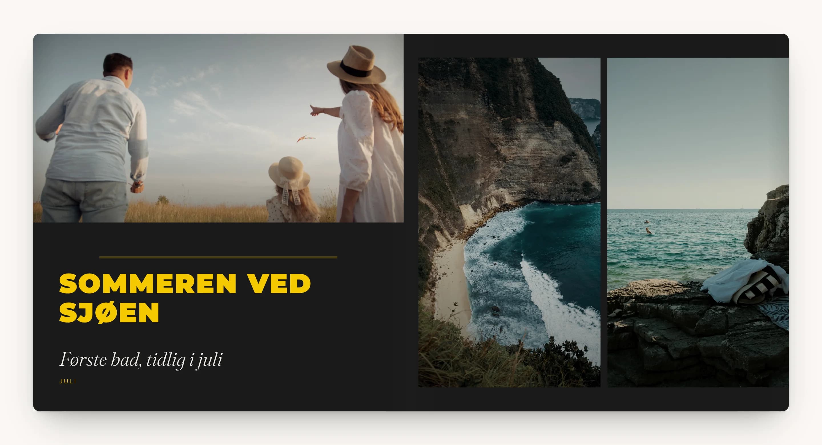 Med tekst i Cinematic